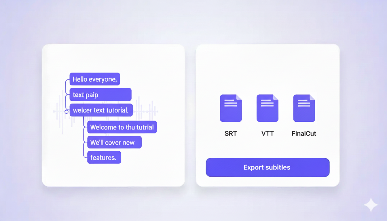 Cliptap caption export preview